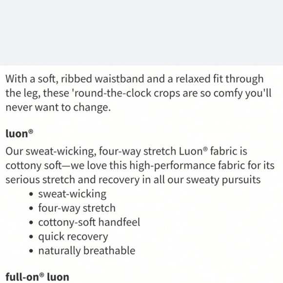 Lululemon Shake It Out Crop Leggings - Picture 15 of 16